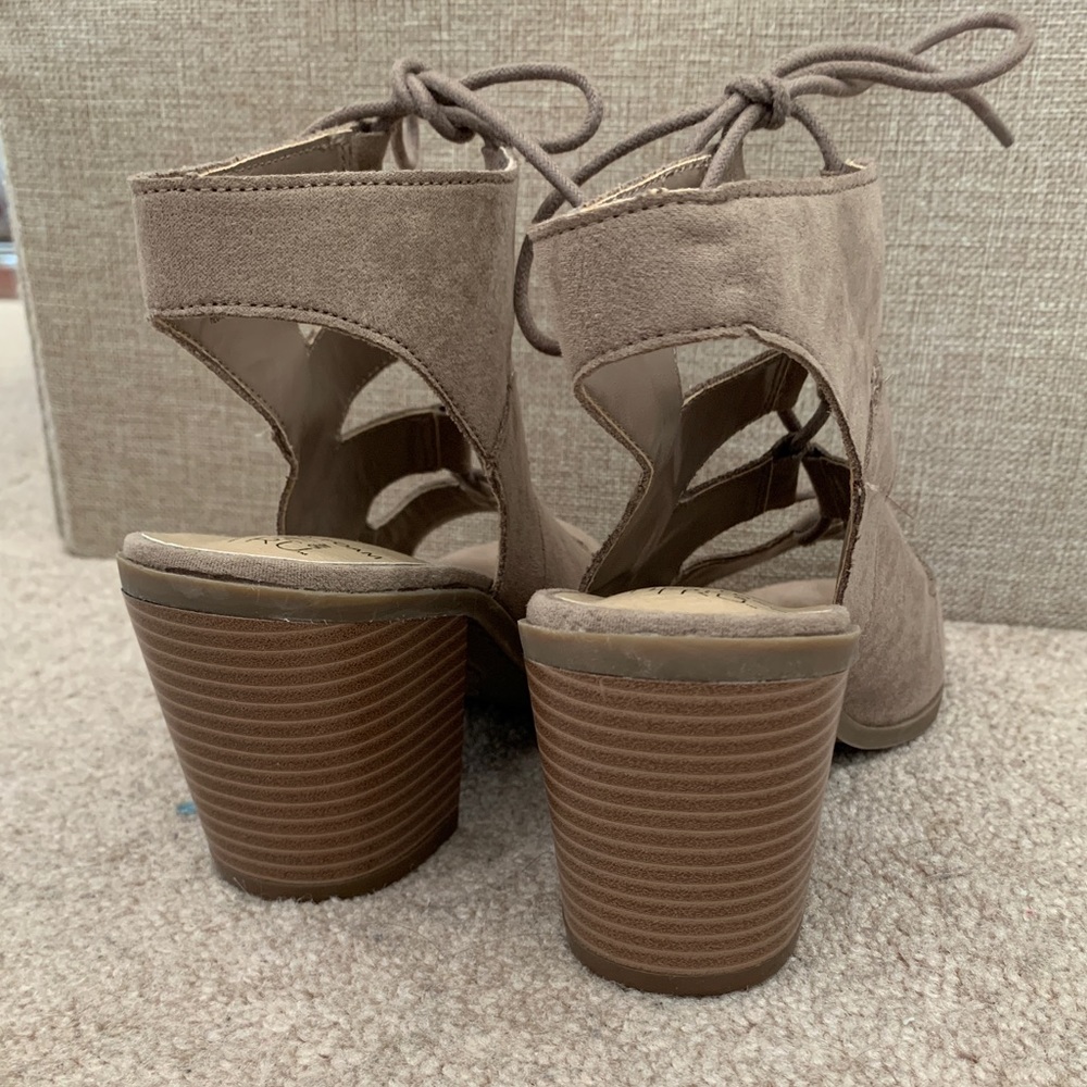 Tan booties - Picture 2 of 2